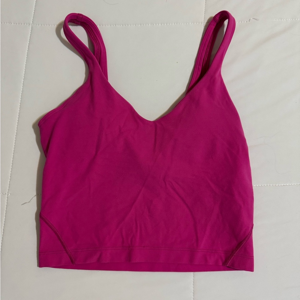 lululemon athletica Vibrant Pink Sports Bra